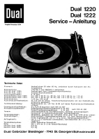 Dual 1220-Service-Manual 